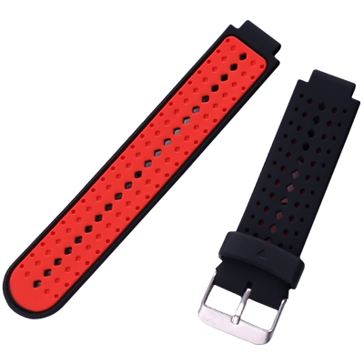 橡胶硅胶手表带配件适用于佳明Forerunner235 735XT 235L 230 620