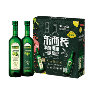 官方春节团购礼 欧丽薇兰特级初榨橄榄油750ML 橄榄油750ML礼盒装