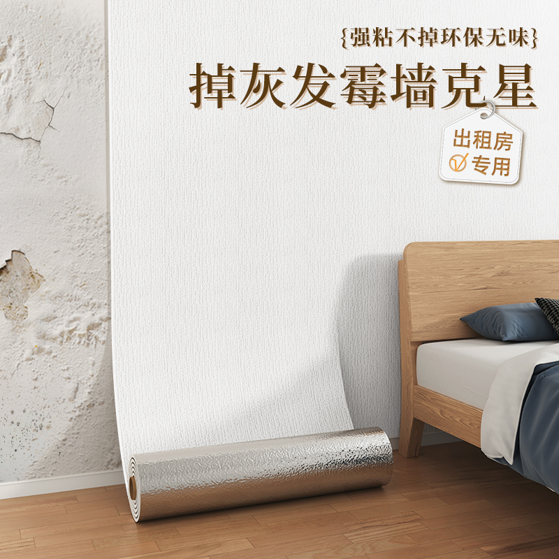 爆改出租房掉灰墙专用防水防潮