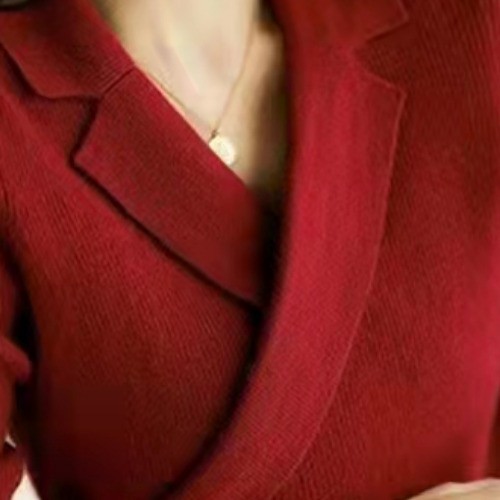 交叠百搭打底衫针织毛衣女