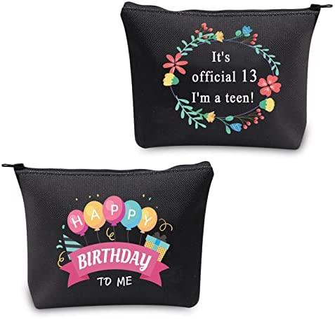 13th birthday gifts 13th birthday bag makeup pouch 13 year 