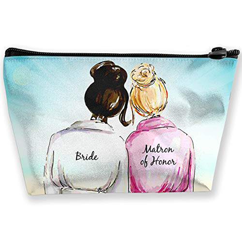 womens makeup bag  wedding gifts for matron of honor from b