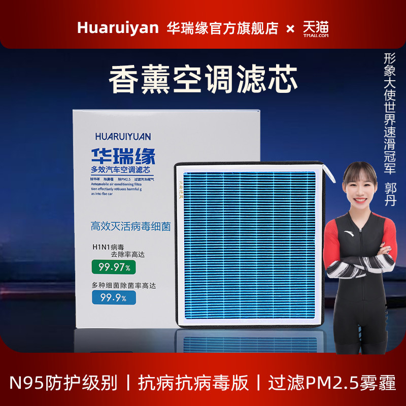 适配小鹏香薰空调滤芯G3/G6/G9/P5/P7/X9/MONAM03/原厂空调滤芯格