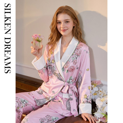 【多伦多画册】2026秋冬新款海岛绒加厚睡衣女款家居服套装
