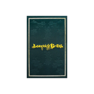 草叶集(插图珍藏本) 沃尔特惠特曼著 邹仲之译 复刻1855版草叶集原版装帧 布面刺绣烫印典藏本 美国诗歌 上海译文出版社 正版