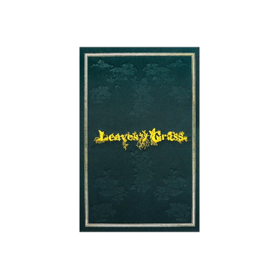 草叶集(插图珍藏本) 沃尔特惠特曼著 邹仲之译 复刻1855版草叶集原版装帧 布面刺绣烫印典藏本 美国诗歌 上海译文出版社 正版