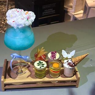 创意酒鬼挑战套餐shot杯子弹杯白兰地杯套装小众微醺果酒