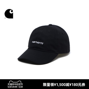 新品 配饰经典 WIP鸭舌帽春季 Carhartt LOGO字母刺绣弯沿028876M