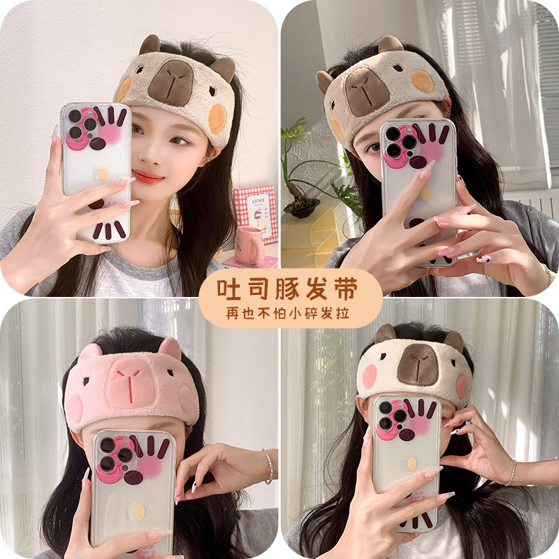 月子巾束发带防湿可爱