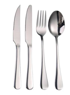 western  tableware steak cutlery set knife fork spoon 1