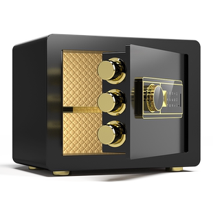 歌吉萨2026新款保险箱家用小型指纹密码防盗迷你隐藏隐形衣柜入墙床头柜一体办公室家庭保险柜看不出来搬不走