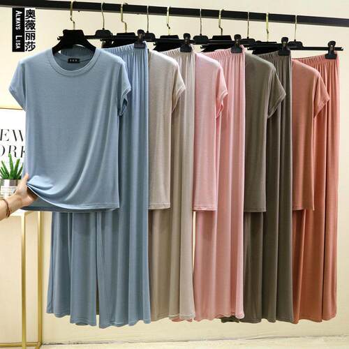 Short sleeved T-shirt, women's outerwear suit, upper