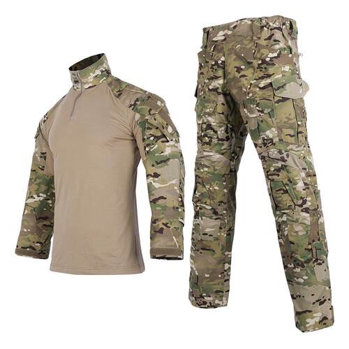 Reproduced combat frog suit set, elastic and breathable