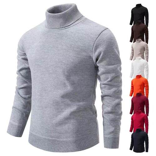 Men's sweater, knitted sweater, thread jacket, men's long