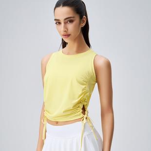 Yoga clothes, women's sun protection top, vest, women's