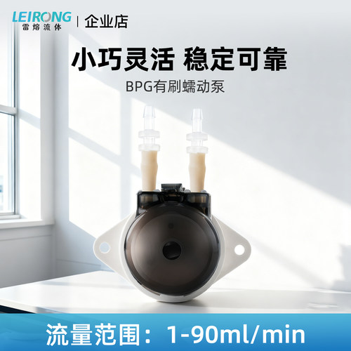 雷熔微小型BPG有刷立式蠕动水泵