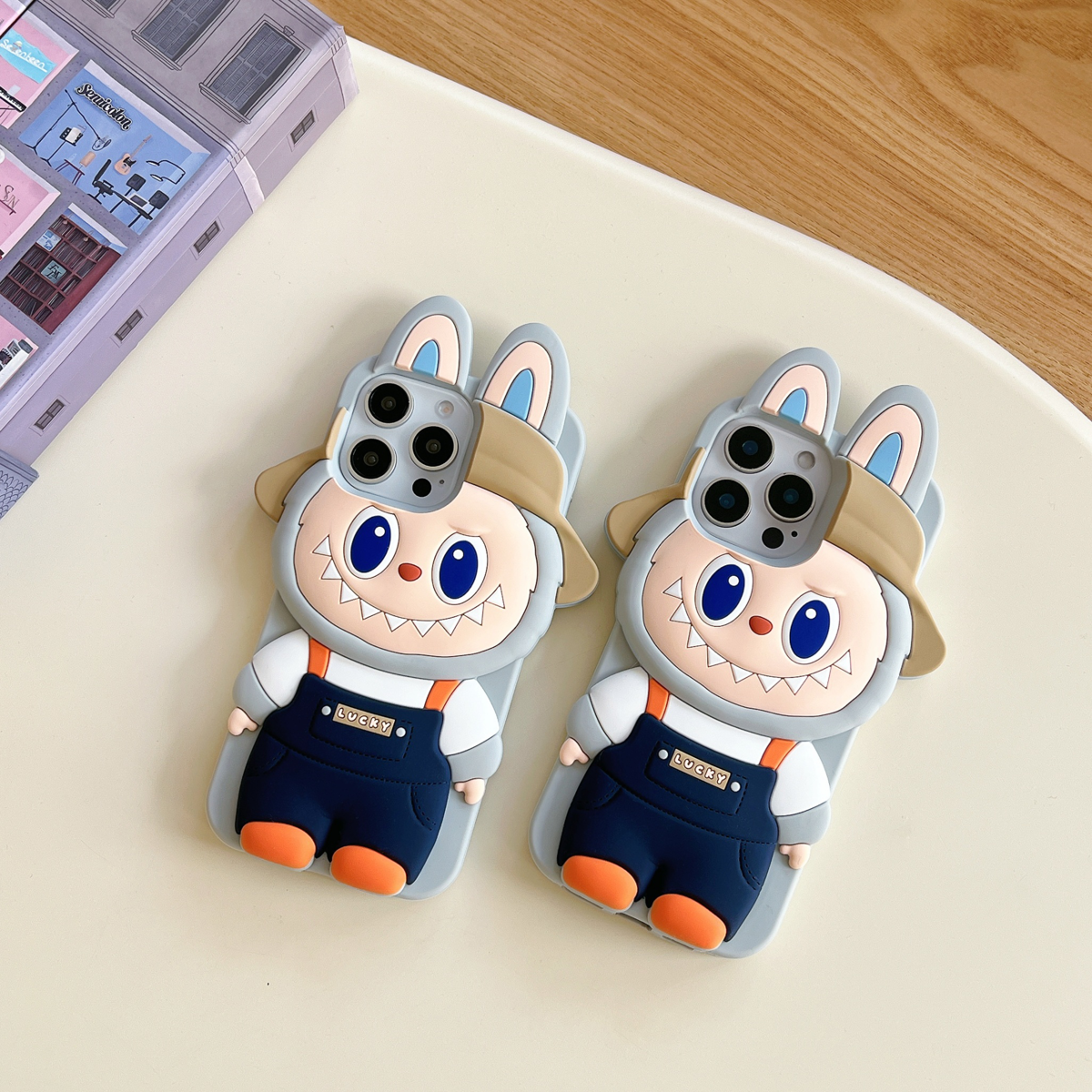 适用iPhone17promax戴帽子牛仔拉布布手机壳日韩趣味苹果13可爱iphone15防摔iphone14软硅胶16pro保护套iphon,3C数码配件,手机保护套/壳,淘宝优惠券,粉丝福利购,淘宝优惠卷