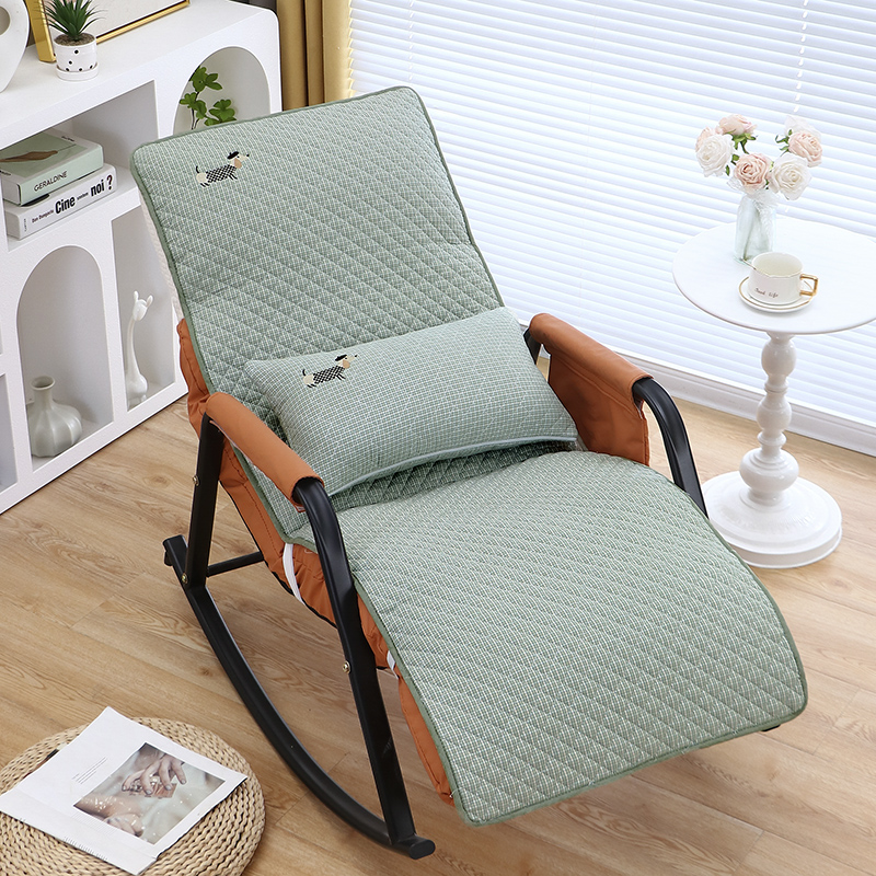 摇摇椅专用垫子四季通用家用午睡休折叠椅垫新款透气懒人躺椅子垫