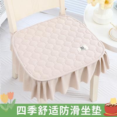 餐椅坐垫四季通用实木椅子垫新款高级感防滑座垫家用垫子餐桌椅垫