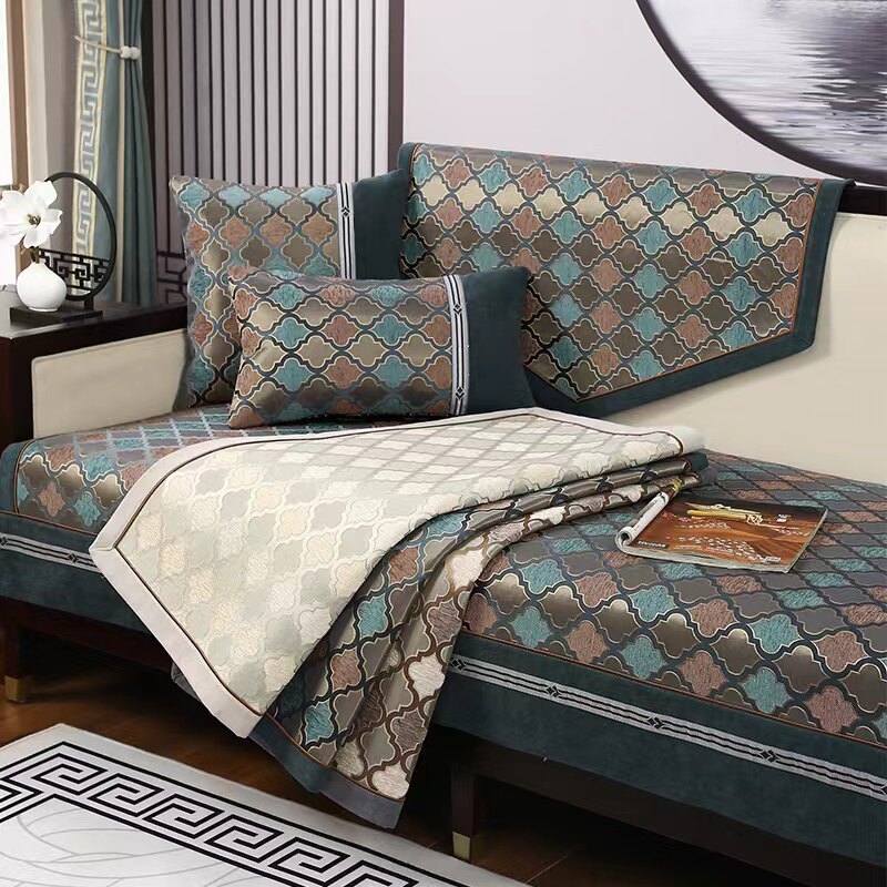 沙发垫四季通用高级感皮沙发专用防滑坐垫防猫抓沙发套罩防尘保护,居家布艺,沙发垫,淘宝优惠券,粉丝福利购,淘宝优惠卷