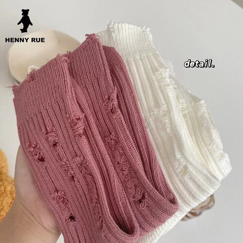 女棉欧货中筒袜复古潮流个性