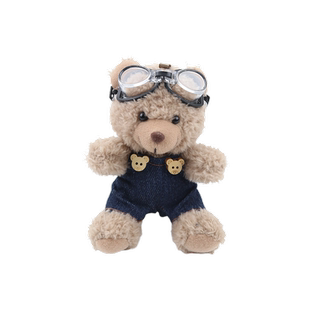 汽车挂车尾挂件卡通可爱小熊尾部屁股公仔装饰品贴车外后备箱玩偶