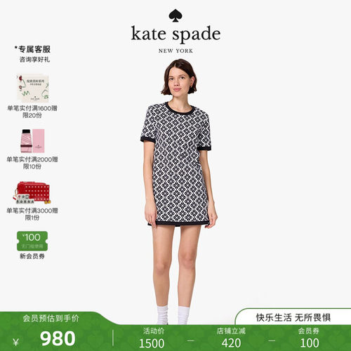 【礼物】kate spade ks Spade Flower连衣裙