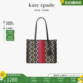 kate 中号老花手提托特包女包旅行春夏通勤女包 market spade