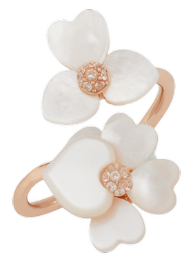 katespade缠绕式戒指可爱