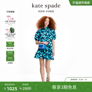 3期免息 spadeks 元 kate 花卉藤蔓系带碎花连衣裙 旦礼物