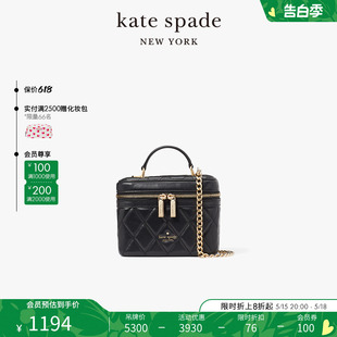 2024新品 kate spade 盒子链条包手提单肩斜挎包女士 carey