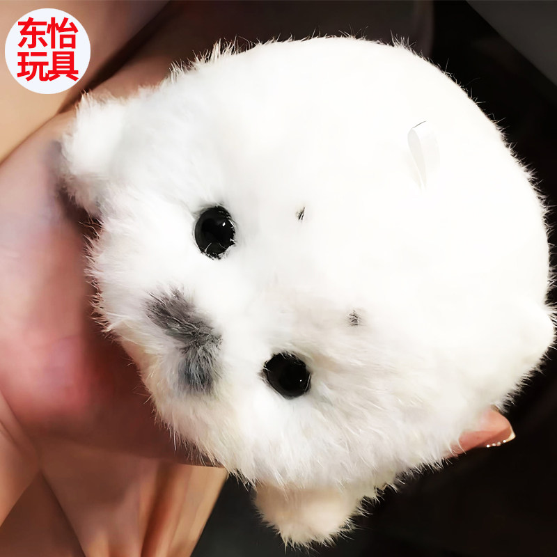 东怡 毛绒玩具公仔萌宠海豹幼仔海洋生物创意玩偶马年礼品挂件