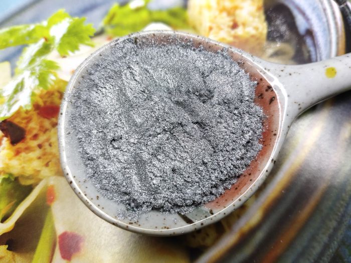 进口银粉50g颜料专用 闪光银色珠光绘画艺术另有金粉寺庙佛像牌匾