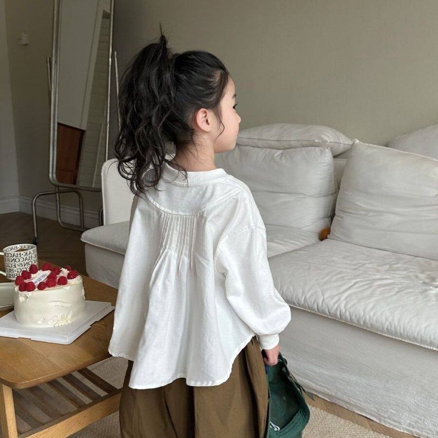 女童不规则卫衣2026秋季图片