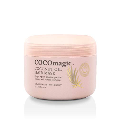 CocoMagic Coconut Oil Hair Mask- Repairs Damage Prevents F