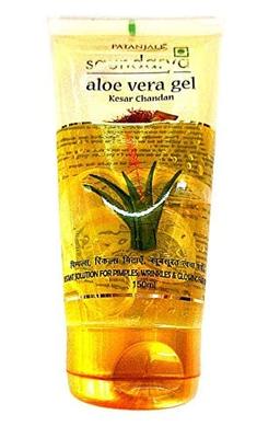 Patanjali Saundarya Aloe Vera Gel With Kesar Chandan  150ml