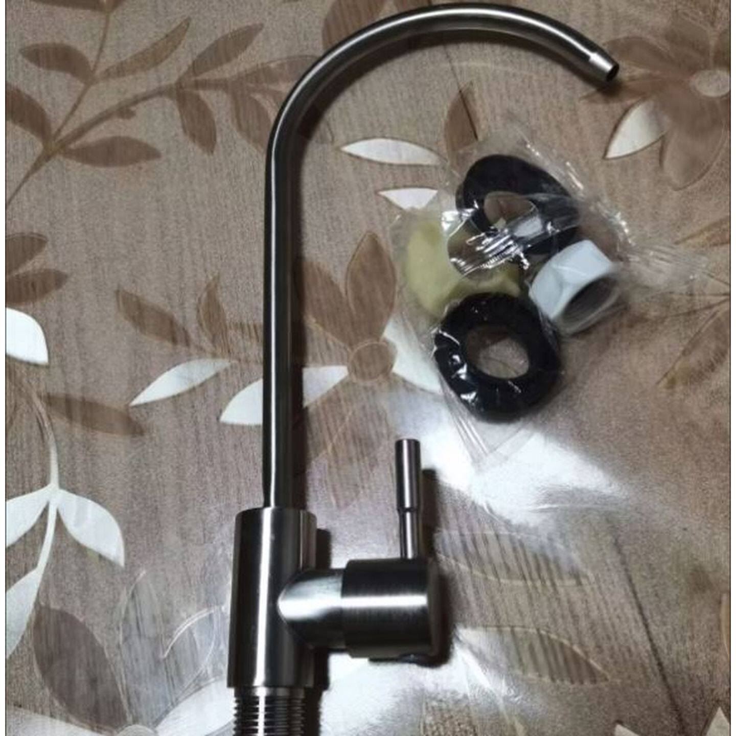 2/4分304不锈钢水龙头纯净水细鹅颈净水器水龙头饮水机配件直饮水