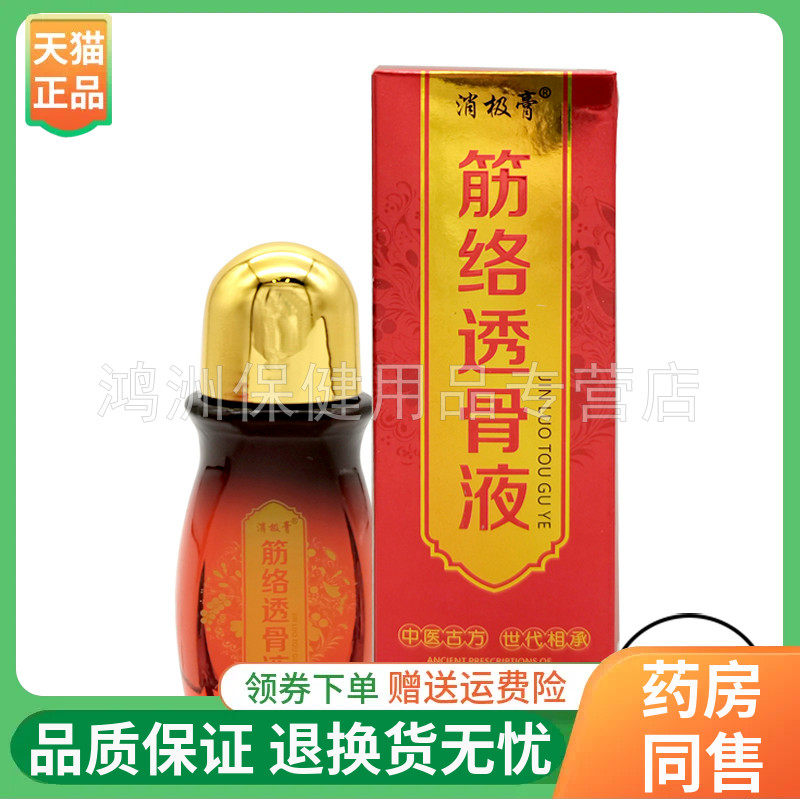 【线下同款】消极膏筋络透骨液50ml/盒
