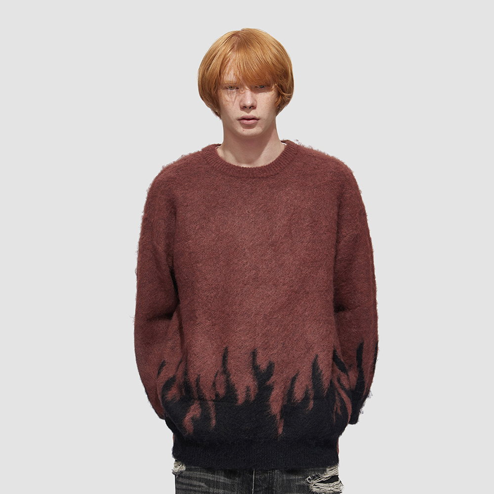 圆领嘻哈宽松拼色街头嘻哈风