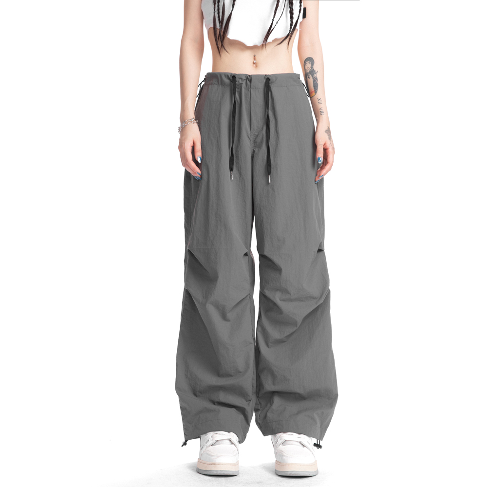 高腰美式babugge长裤宽松休闲