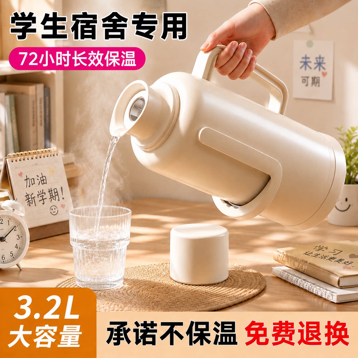特大号热水瓶！第三天喝热水！！图片