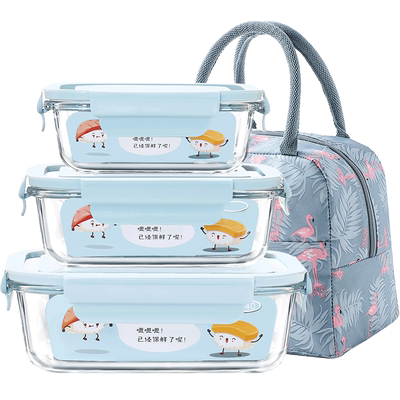 冰箱玻璃保鲜盒冰箱用水果盒水果