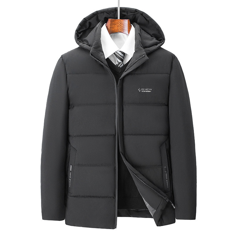 冬季男士可拆卸帽加棉保暖棉衣爸爸装棉衣商务休闲棉袄外套秀禾服,男装,秀禾服,淘宝优惠券,粉丝福利购,淘宝优惠卷