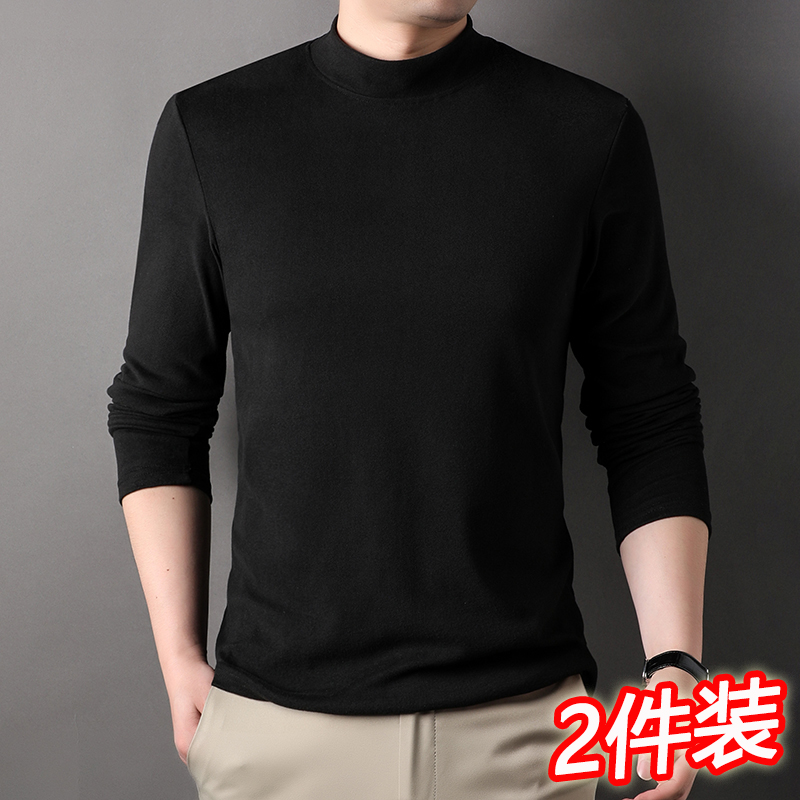 【保暖亲肤】秋冬男圆领德绒卫衣