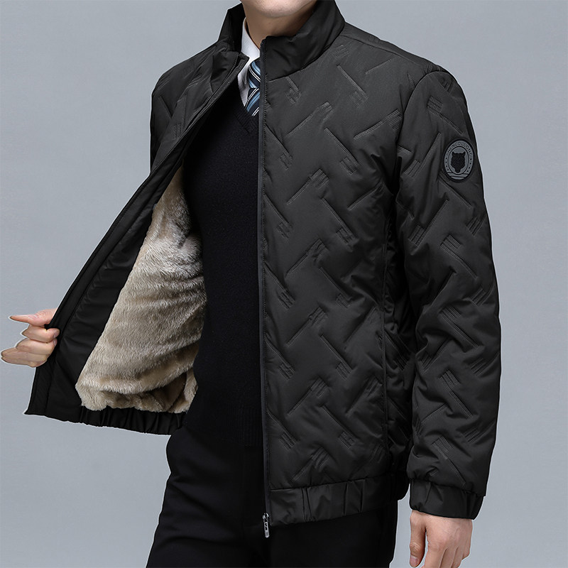 秋冬加绒加厚立领棉衣男青年2023新款商务休闲保暖时尚百搭棉外套,男装,秀禾服,淘宝优惠券,粉丝福利购,淘宝优惠卷