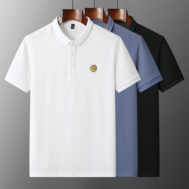 厂家清仓特卖现便宜polo衫短袖t恤男翻领纯棉男潮流有领半袖体恤