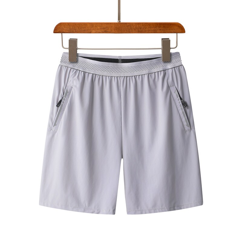 冰丝短裤男夏季薄款宽松运动五分裤跑步健身裤速干裤子居家大裤衩