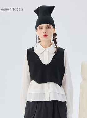 容子木ROSEMOO26春【商场同款】干爽挺阔毛织外穿马甲RWM1AP337C