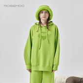 柔软双层针织连帽款 容子木ROSEMOO 商场同款 卫衣RMT4TC419D