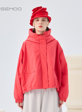 容子木ROSEMOO26春【商场同款】轻量感拉链长袖薄外套RWM1OP101A